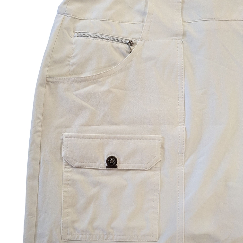 Jamie Sadock Airwear Off White Skort Size 14 - Picture 5 of 11